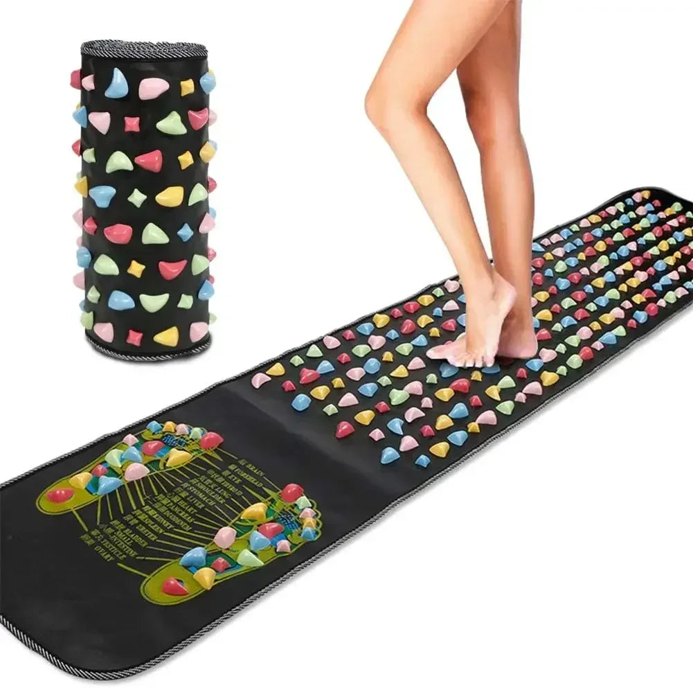 Foot Massage Mat - Acupressure Reflexology Pad for Home Wellness Relaxation Treatment Tidesmit