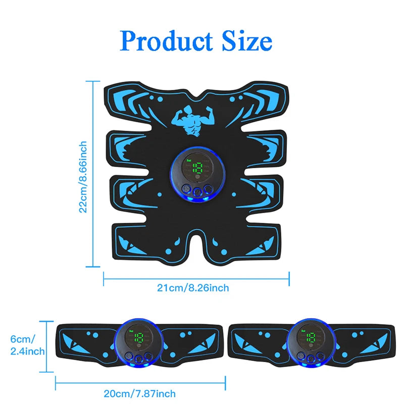EMS Muscle Stimulator for Abdominal Toning and Body Shaping - TYPE01 Body Shaping Massage Equipment Tidesmit