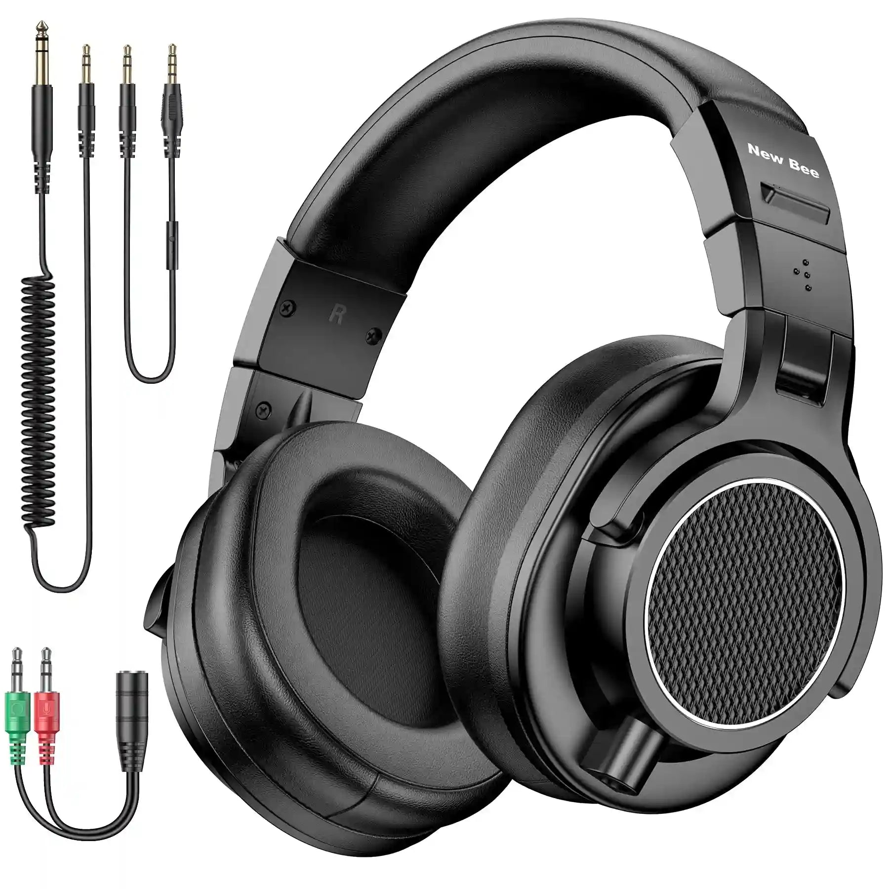 Wired Studio Headphones - Hi-Res Audio Monitoring for Producers Tidesmit