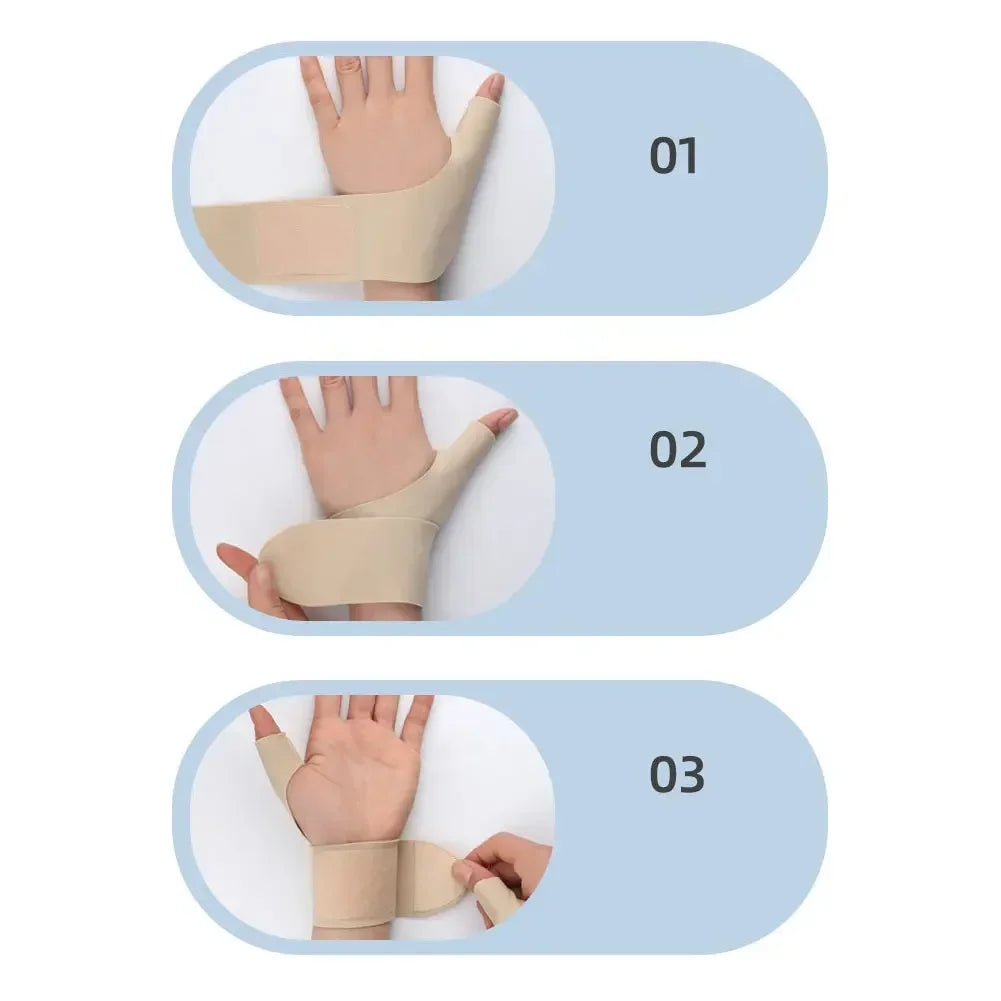 Adjustable Breathable Wristband Carpal Tunnel Brace Wrist Support Tendinitis Pain Relief for Arthritis Wrist Bandage Wrap