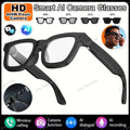 AI Smart Glasses with Video Camera & Bluetooth Calls | Tidesmit Black-White Tidesmit