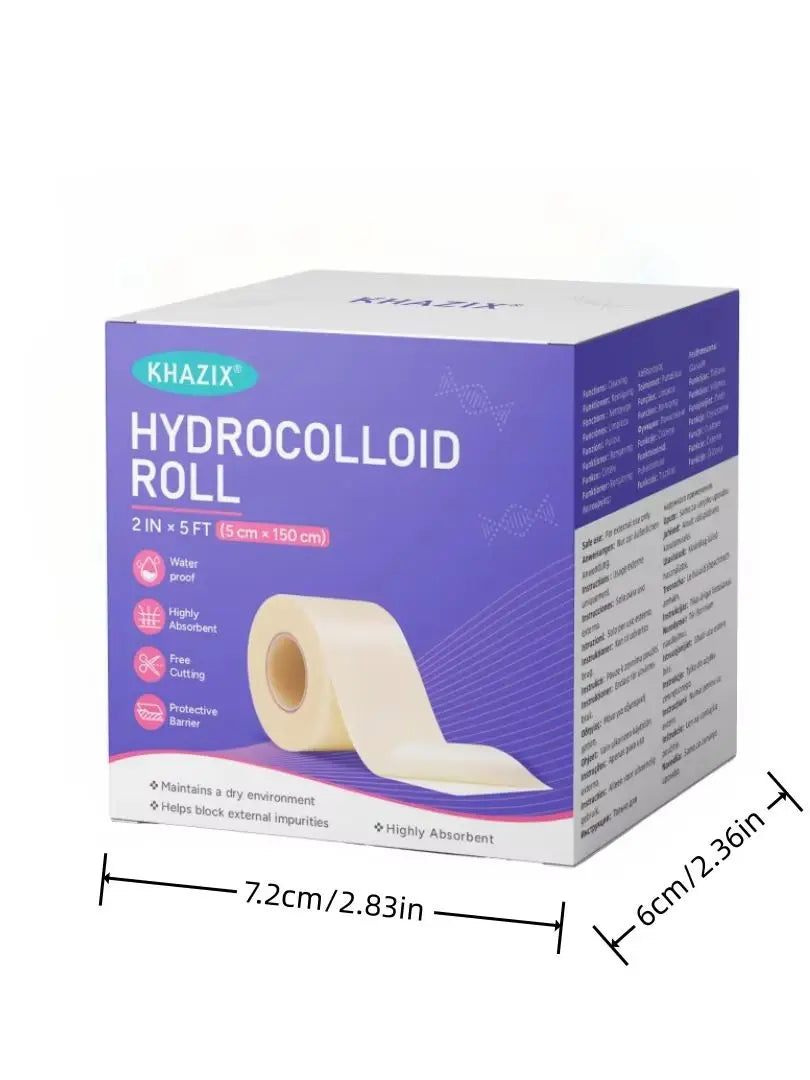 1 roll Water-based acne removal patch roll - Transparent acne covering patch, DIY cut to size, imperfection patch, waterproof fa