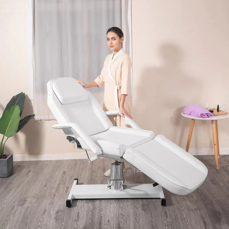 Massage Chair for Facial Spa - Ergonomic Reclining Electric Bed Massage Chairs Tidesmit
