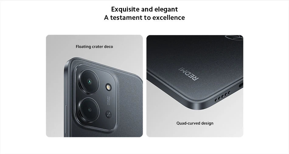 Xiaomi Redmi 15C Smartphone Global Version MediaTek Helio G81-Ultra 120Hz 6.9" Dot Drop display 33W charging