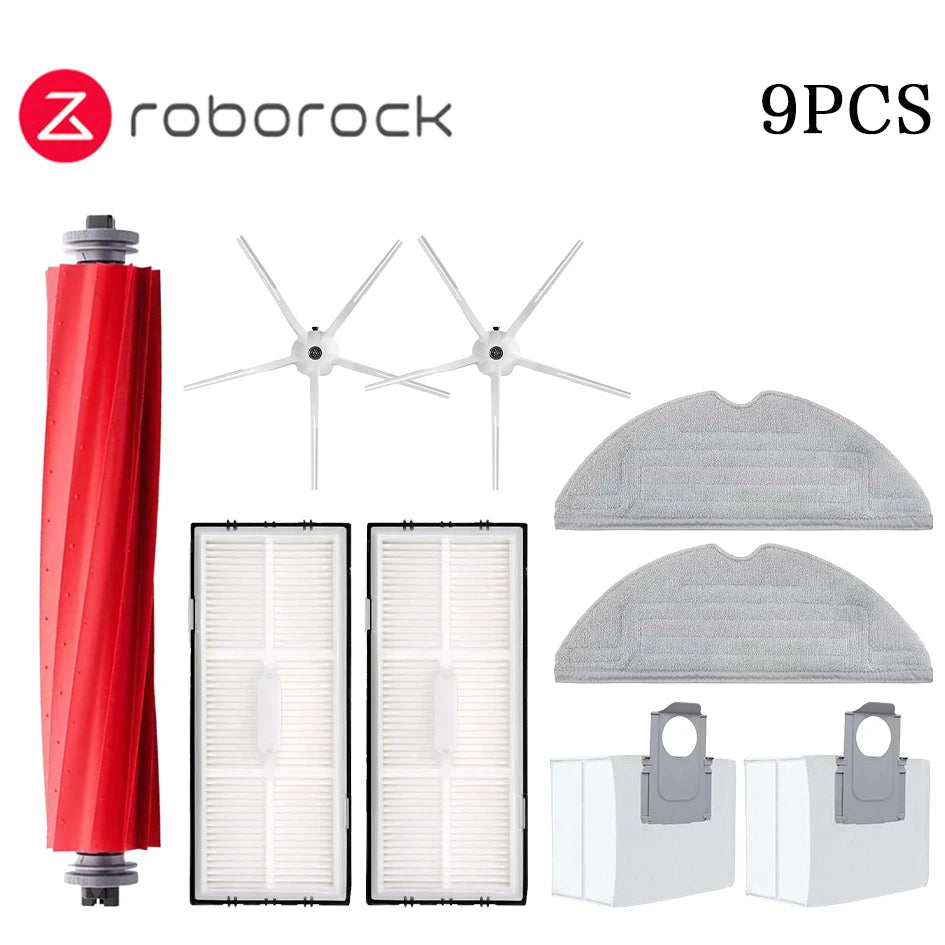 Tidesmit replacement brush and filter accessory kit for Roborock S7 MaxV Ultra and S7 Pro Ultra vacuum cleaners