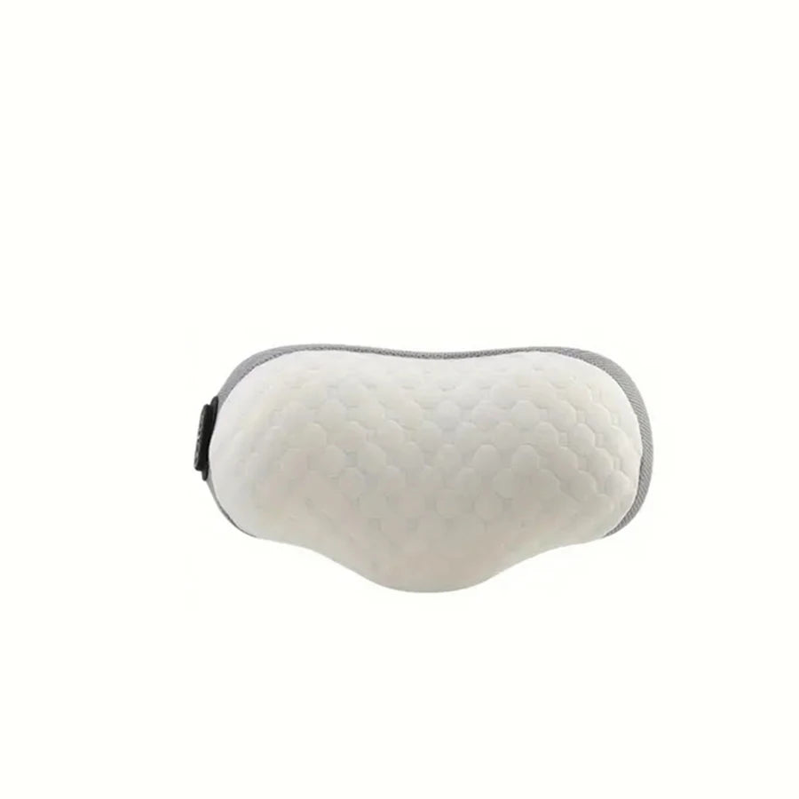 Heated Neck Massage Pillow: Portable Memory Foam Deep Tissue Massager Massage Cushion WHITE Tidesmit