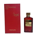 Maison Francis Kurkdjian Baccarat Rouge 540 Extrait de Parfum in a sleek red glass bottle for men and women.