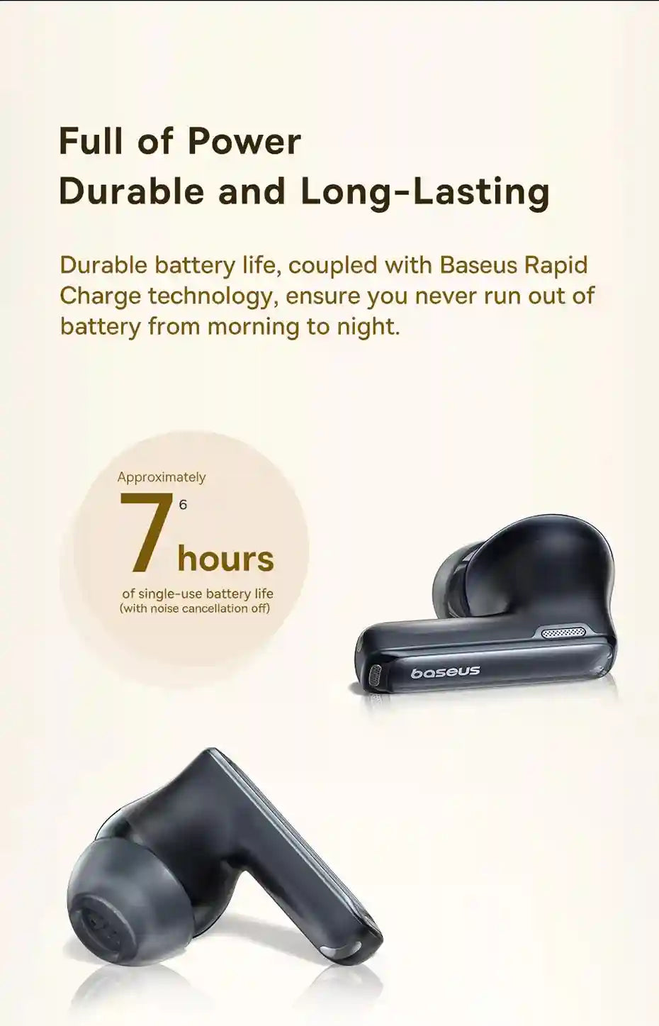 Wireless Over-Ear Headphones with Spatial Audio & Active Noise Cancellation Tidesmit