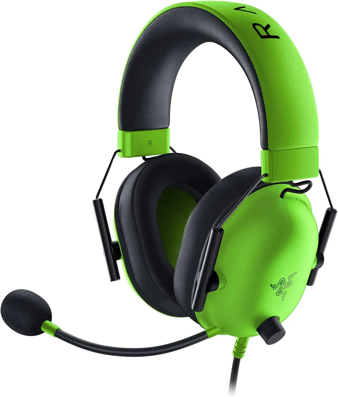 Wired Gaming Headset 7.1 Surround Sound - Over-Ear Comfort - Tidesmit green Tidesmit
