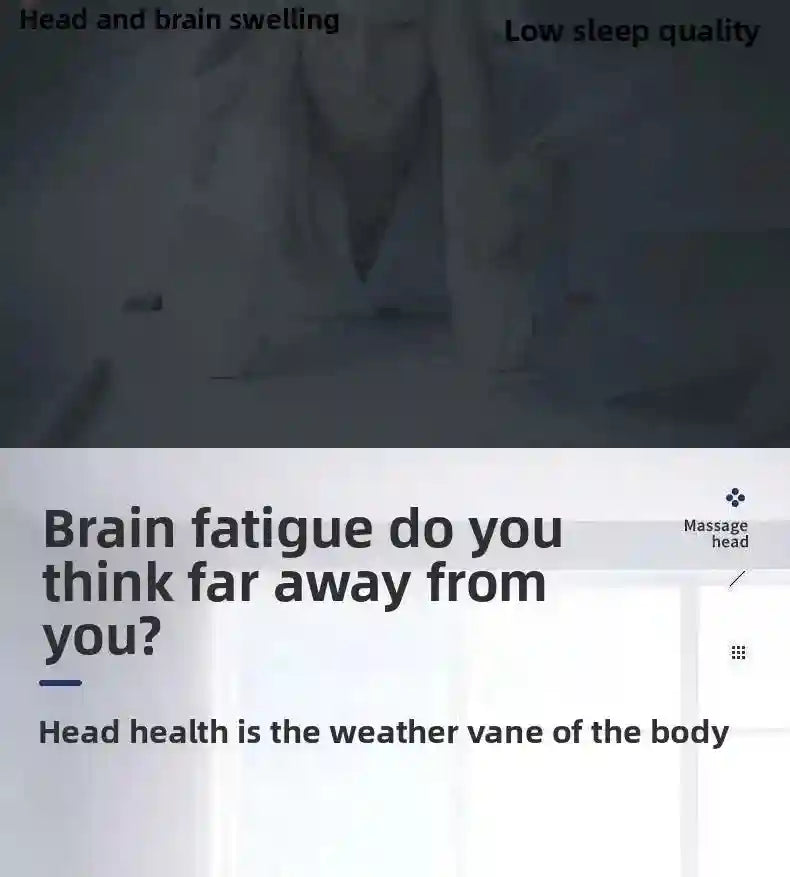 Tidesmit Electric Eye Massager with Heat and Scalp Vibration Therapy Eye Massage Instrument Tidesmit