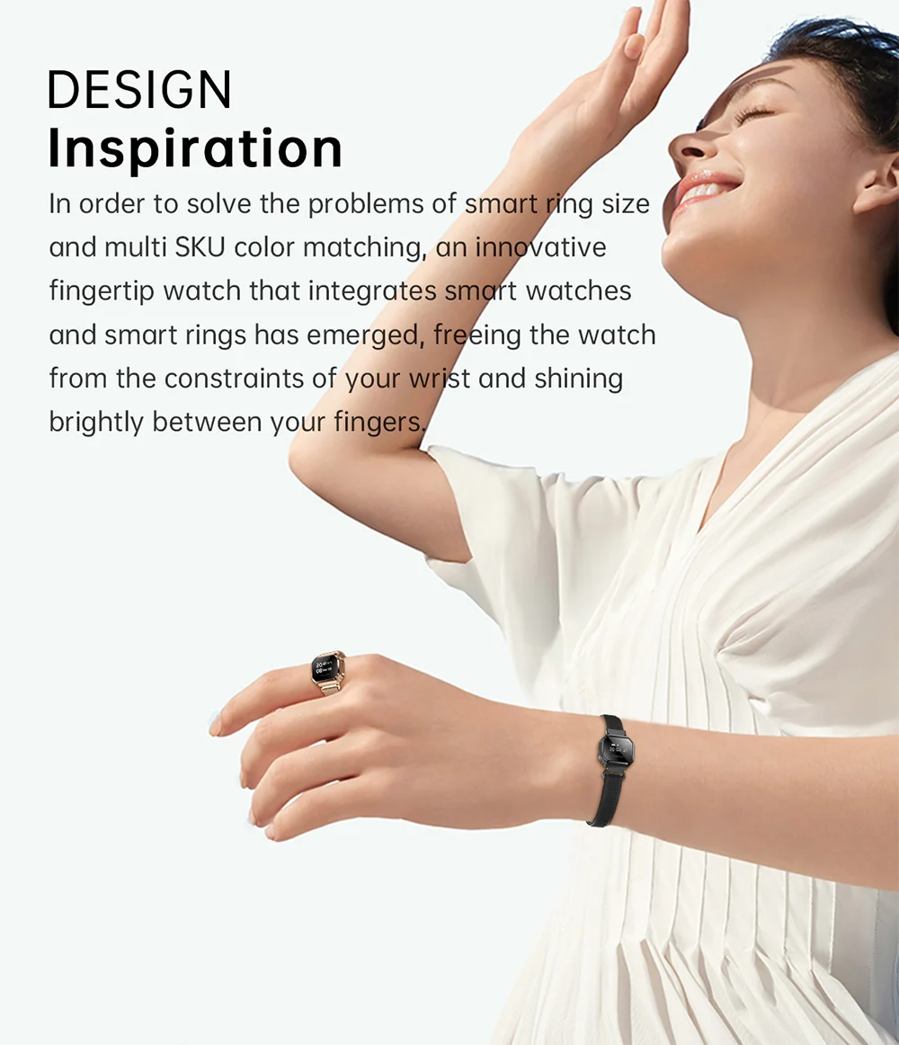 Smart Health Ring: Waterproof Heart Rate & Sleep Monitor Tidesmit