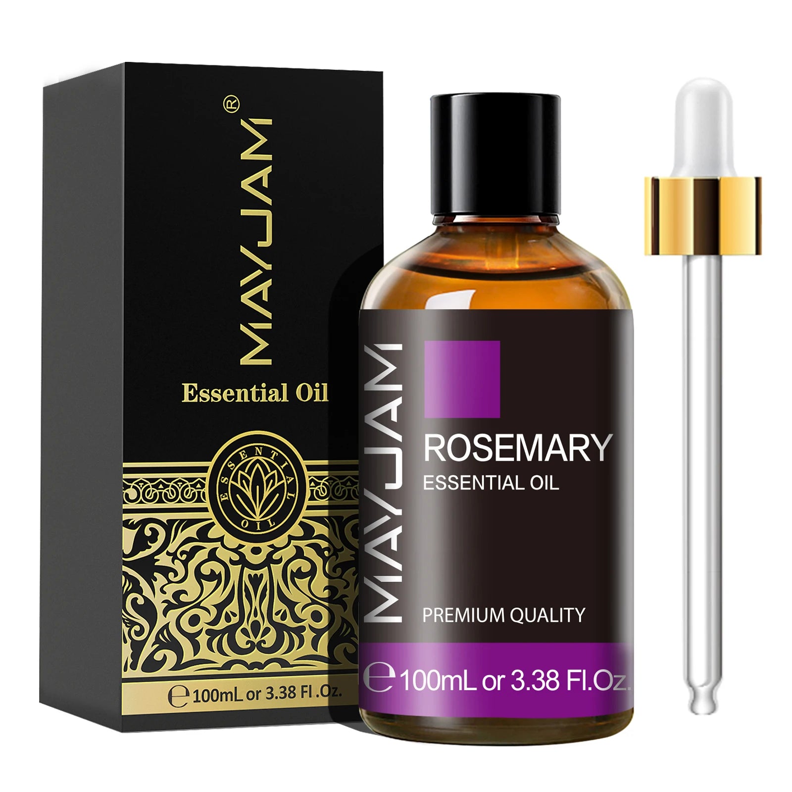 MAYJAM 100ml Pure Natural Essential Oil May Chang Sandalwood Lavender Vanilla Oregano Eucalyptus Oil for Humidifier Diffuser