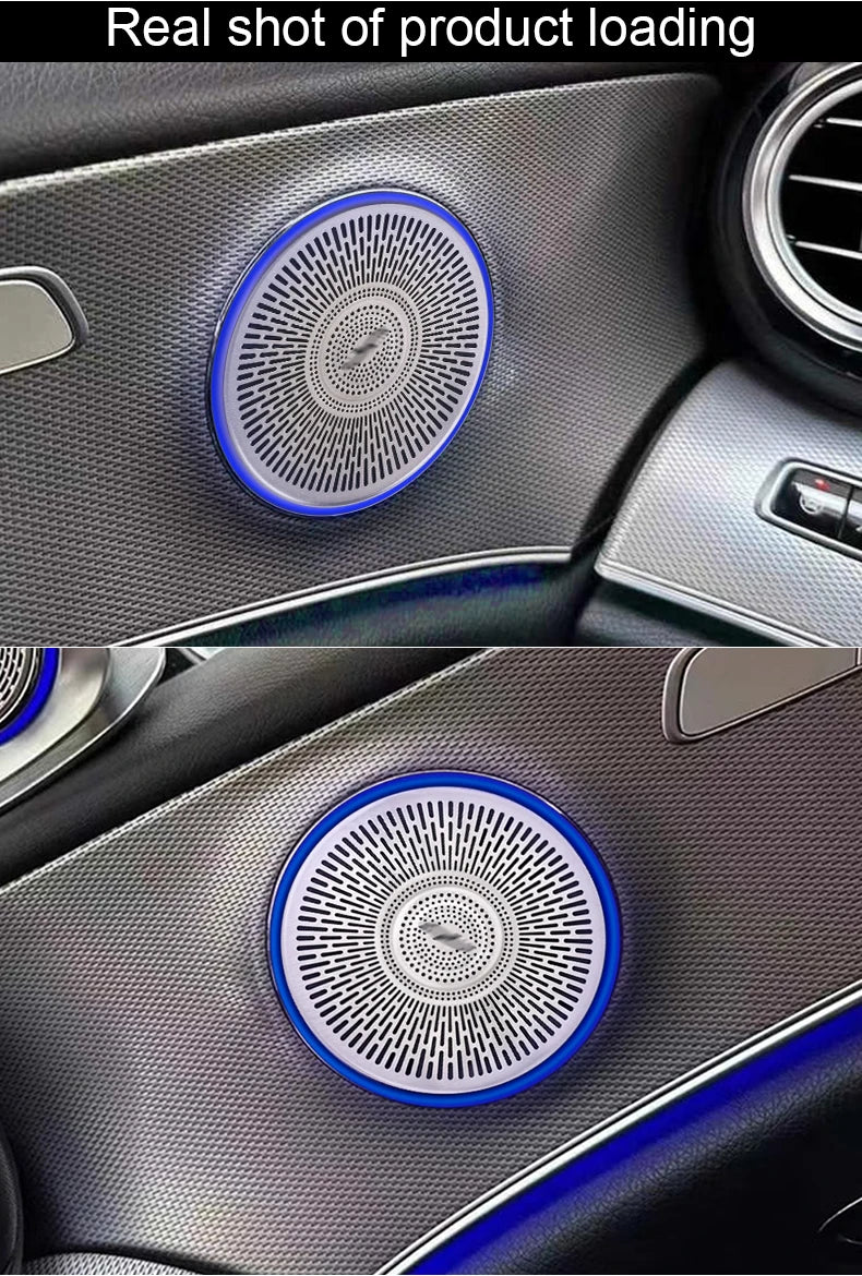 LED Ambient Speaker Covers for Mercedes Benz W205 W213 X253 Tidesmit