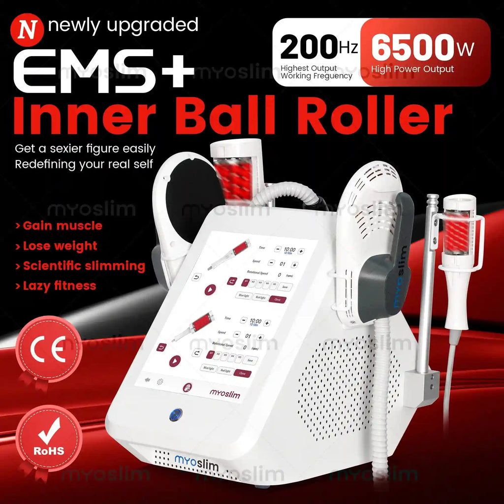 Electric Massager with EMS for Muscle Relief & Firming | Tidesmit Massage Roller Tidesmit