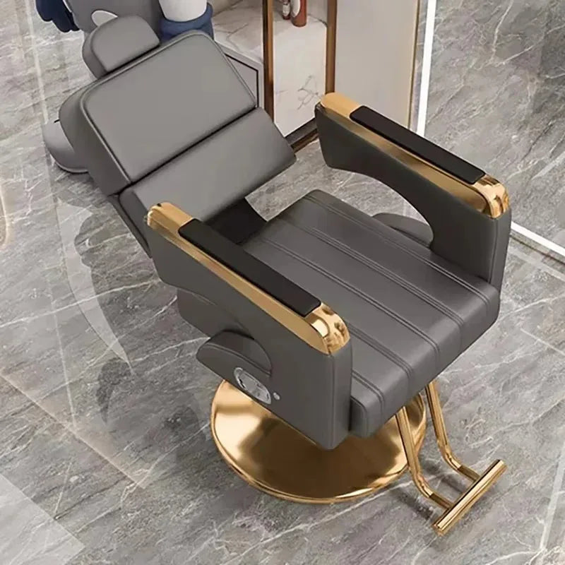 Professional Hydraulic Barber Chair Reclining Salon Seat - Tidesmit Massage Chairs Tidesmit