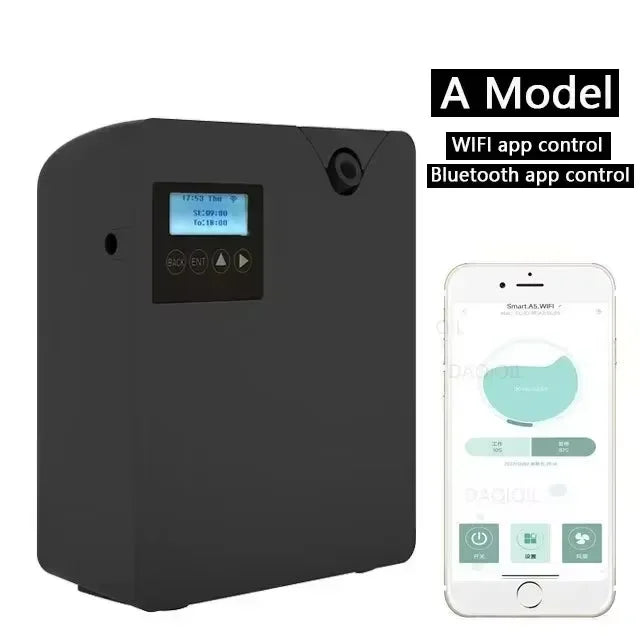 Namste WIFI Bluetooth Essential Oil Diffuser Timer Function Aromatic Fragrance Device for Home Hotel Waterless Aroma Diffuser