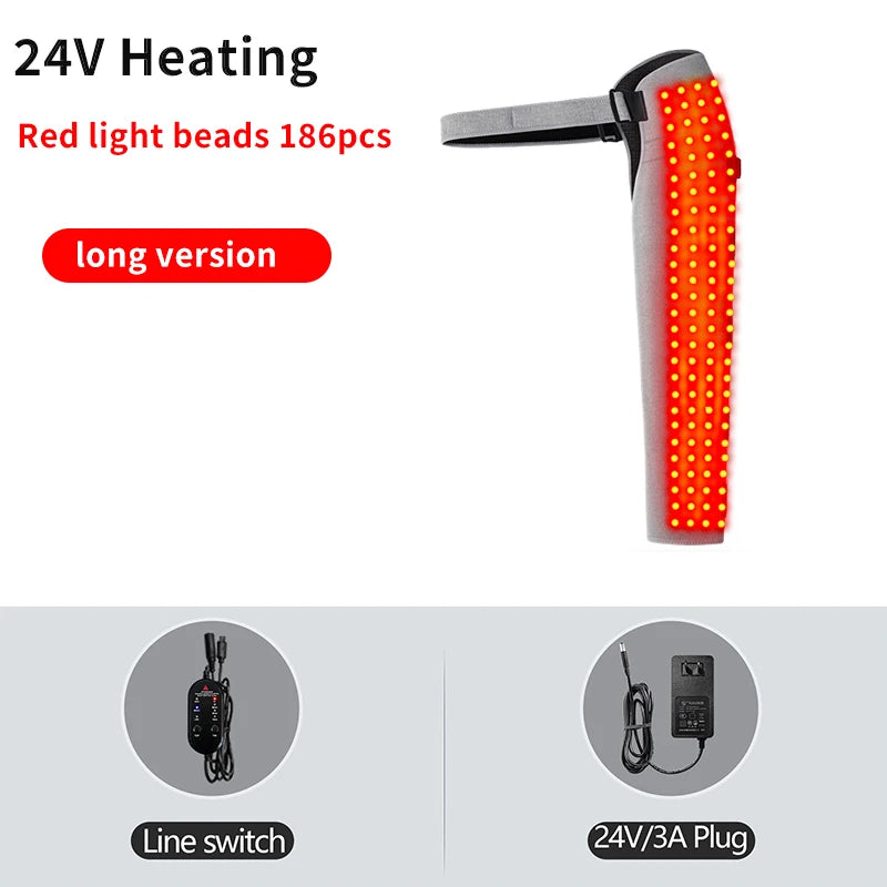 Red Light Heating Arm Wrap for Targeted Muscle Relief - Tidesmit Massage Cushion 24V-L-Heating Tidesmit