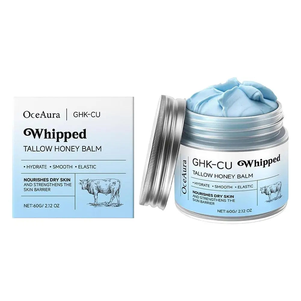 Copper Peptides GHK-Cu Beef Tallow Cream For Daily Care Not Greasy Deep Moisturizing Smoothing Skin Repair Skin Barrier Skincare