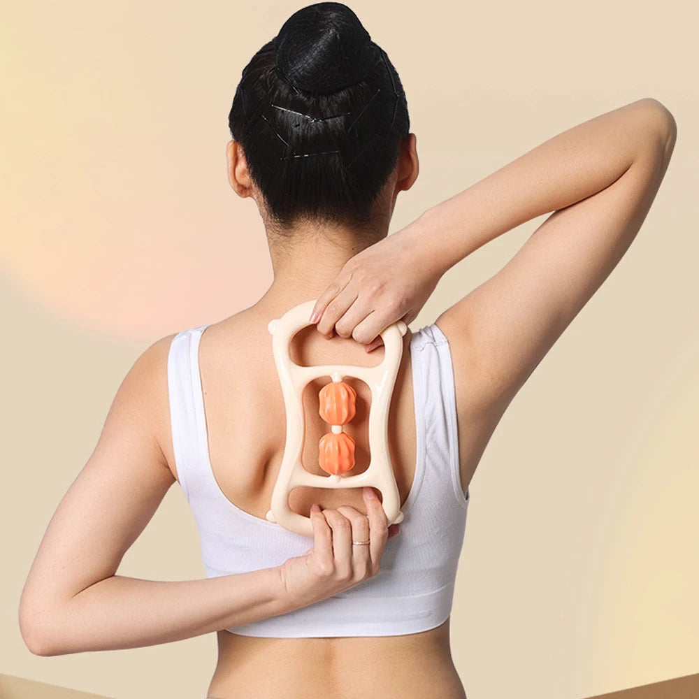 Muscle Massage Roller for Neck and Leg – Deep Tissue Recovery Tool Relaxation Treatment Tidesmit