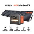SolarPlay 2304Wh LiFePo4 Battery Solar Generator 2500W Solar Portable Power Station 0.08s Seamless UPS Function Support AC up to 2400W output, Support solar panels for charger,used for refrigeration fans, refrigerators, air c
