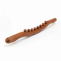 Massage Roller Stick for Deep Tissue Muscle Therapy - Beech Wood Massage Roller Brown Tidesmit