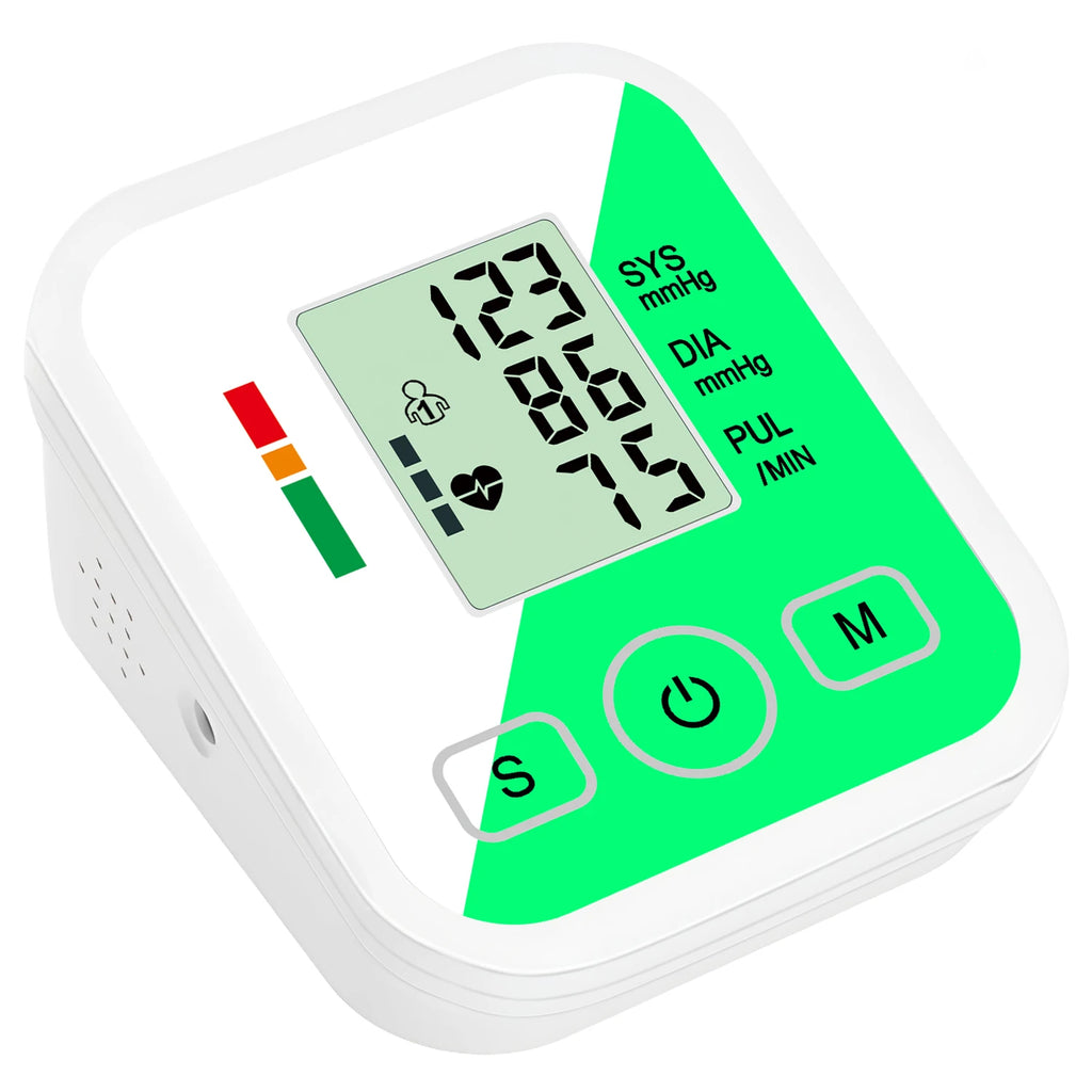 Digital Arm Pulse Blood Pressure Machine Medical Tensiometer Health Care Automatic Tonometer Household Meter