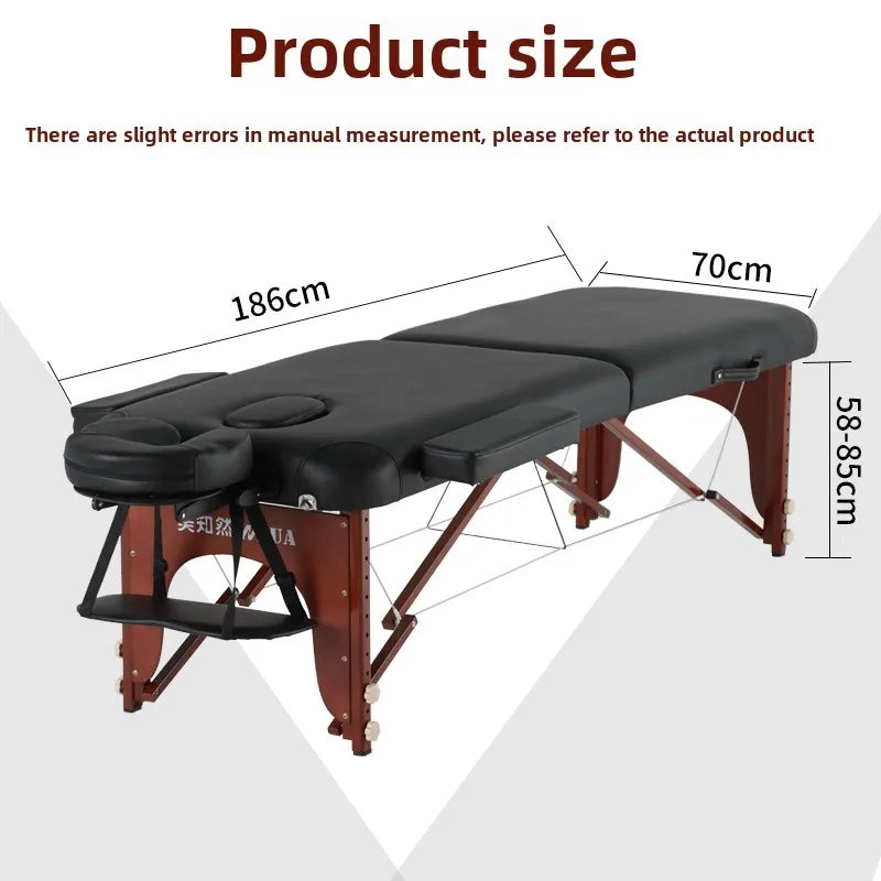 Portable Massage Table Foldable Bed for Professional Muscle Relief Massage Chairs Tidesmit