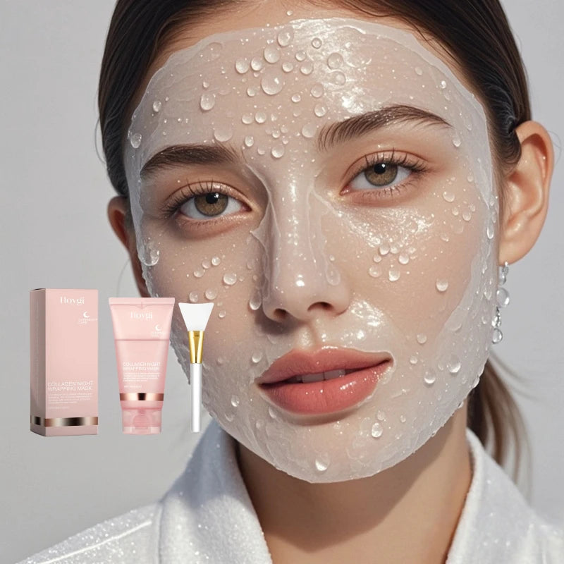 Hot Sale Collagen Facial Mask - Deep Moisturize, Reduce Wrinkles, Pore Care - Vegan & Cruelty Free - Fast Shipping"