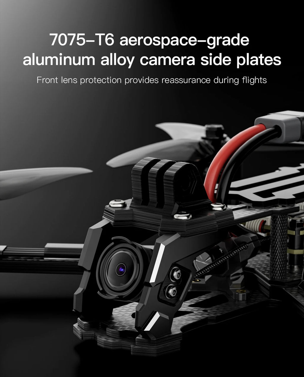 FPV Freestyle Drone 5 Inch Analog X-Frame ELRS System by Tidesmit Tidesmit