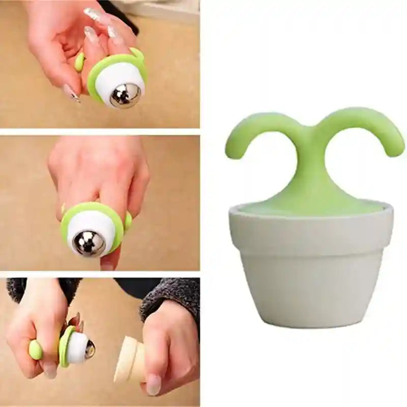 Eye Massager Roller for Puffiness and Dark Circles Relief - Tidesmit Eye Massage Instrument Tidesmit