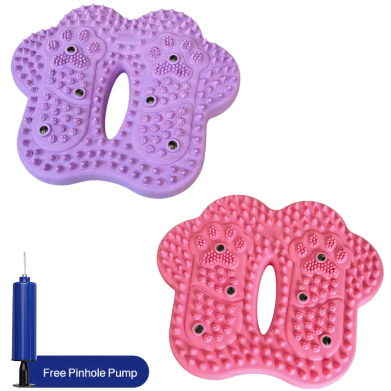 Acupressure Foot Massager | Portable Electric Deep Tissue Device Body Shaping Massage Equipment purple and pink Tidesmit