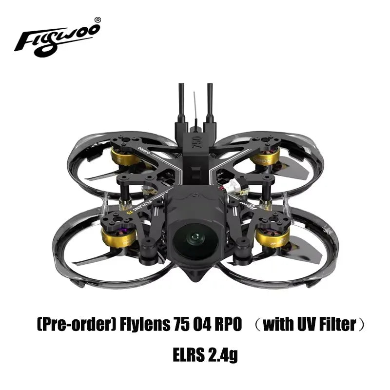 Flywoo Flylens 75 HD O4 FPV Drone | Compact 2S Racing Quadcopter 2 Tidesmit