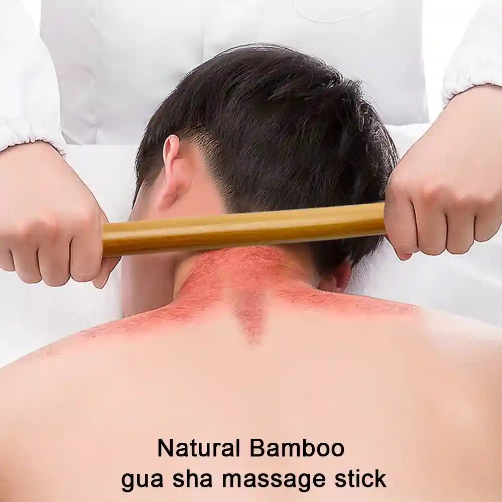 Bamboo Wood Therapy Massage Stick for Deep Tissue Muscle Relief Massage Roller Tidesmit