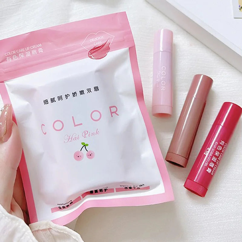Moisturizing Lip Balm Set - Hydrating Lip Care & Nourishing Formula Lip Care Tidesmit