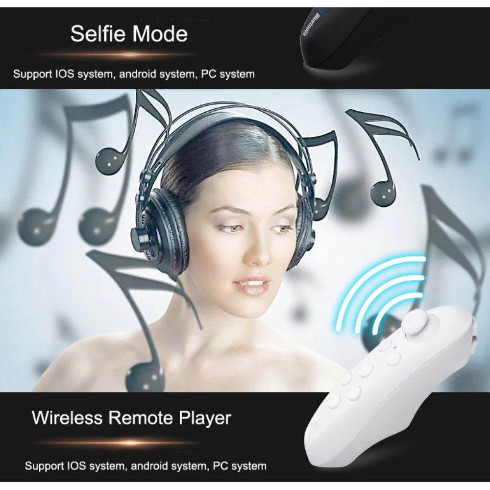 Tidesmit VR Headset for Smartphones with Spatial Audio and Remote Control Tidesmit