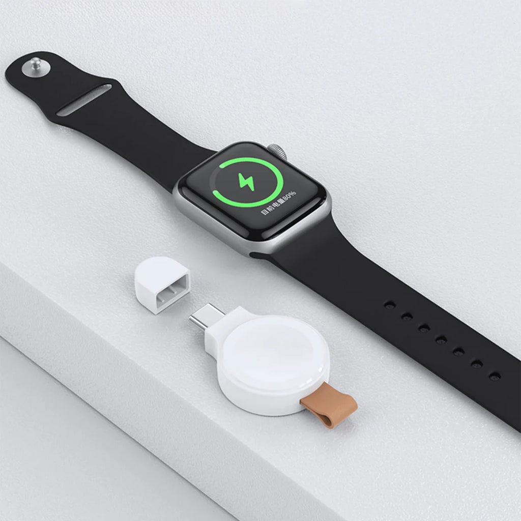 Magnetic Wireless Charger for Apple Watch - Qi Certified Fast Charging Tidesmit