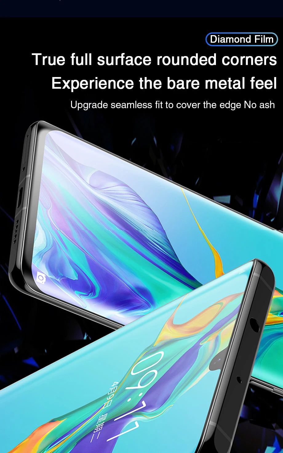 3D Curved Tempered Glass On The Screen Protector For Huawei P30 Pro P40 P20 Lite Tempered Glass For Huawei Mate 20 Pro 30 Lite AE Tidesmit