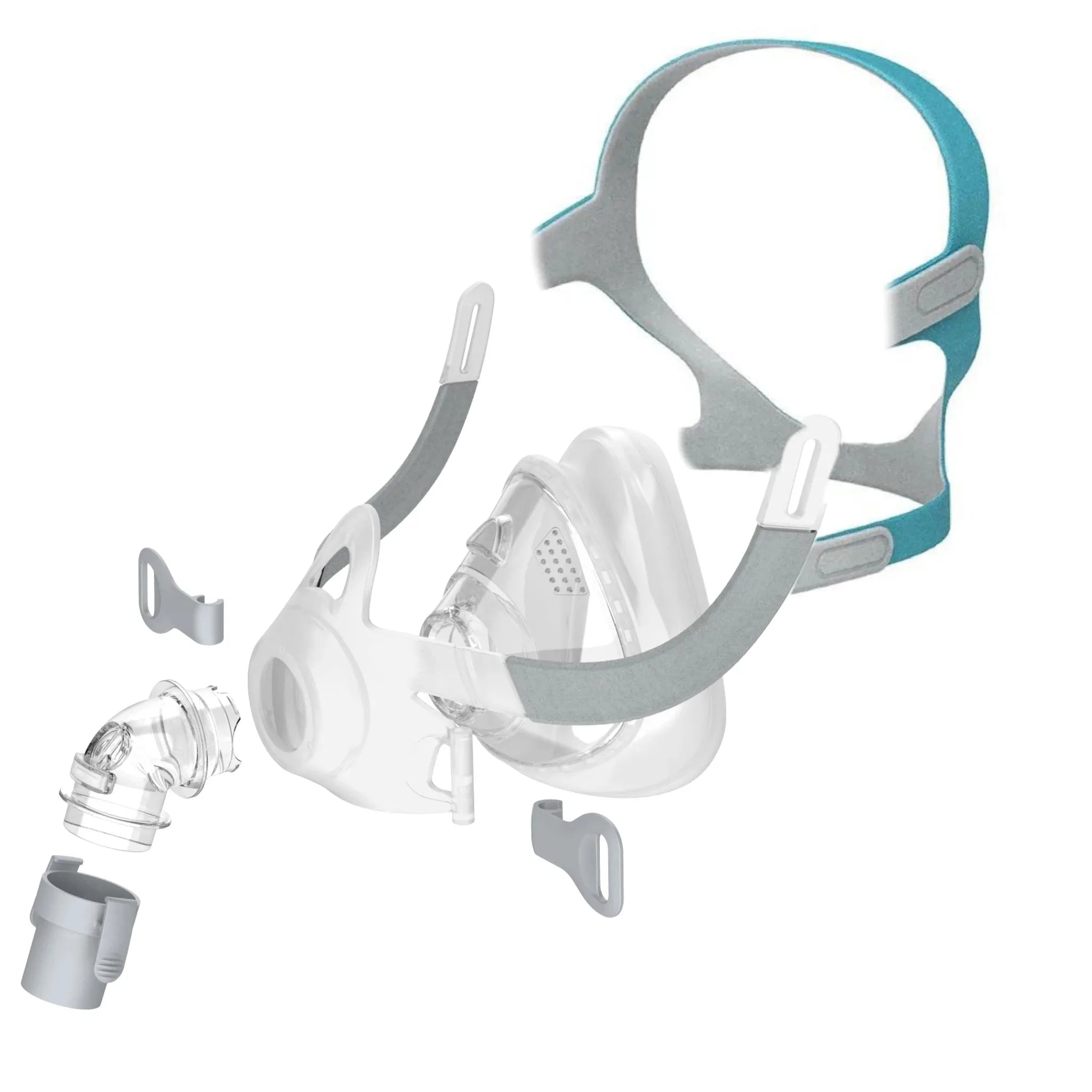 Resoxy CPAP Full Face Mask Use for Anti Snoring Sleep Apnea Sleep with 22mm Tube Inner Diameter Auto CPAP APAP BIPAP Machine