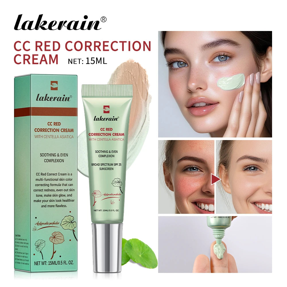 Tidesmit moisturizing CC brightening color correction cream for face makeup waterproof long lasting sweatproof finish