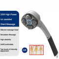 Electric Handheld Massager for Deep Tissue Muscle Relief - Tidesmit Massage Roller 4Head Tidesmit