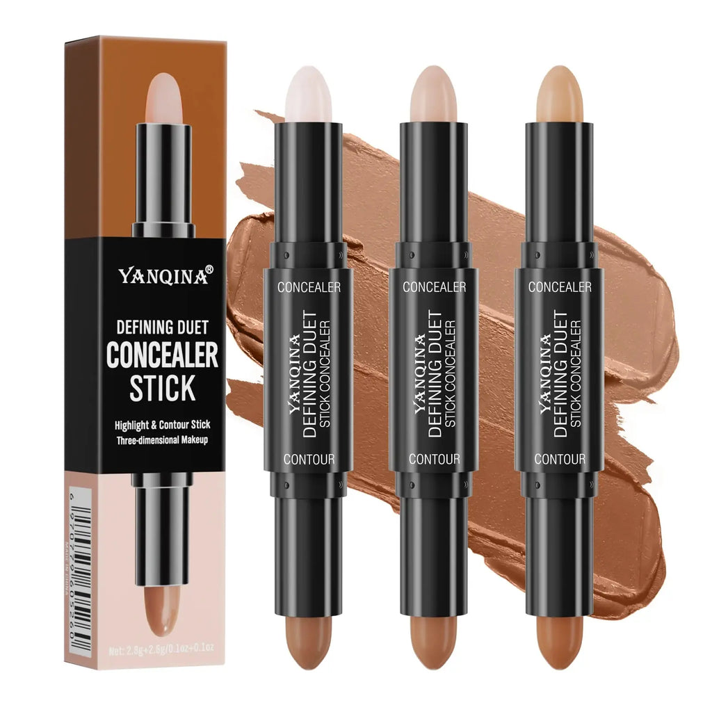 Tidesmit Contour Stick Duo double-ended waterproof cream highlight and shadow for natural full coverage face makeup