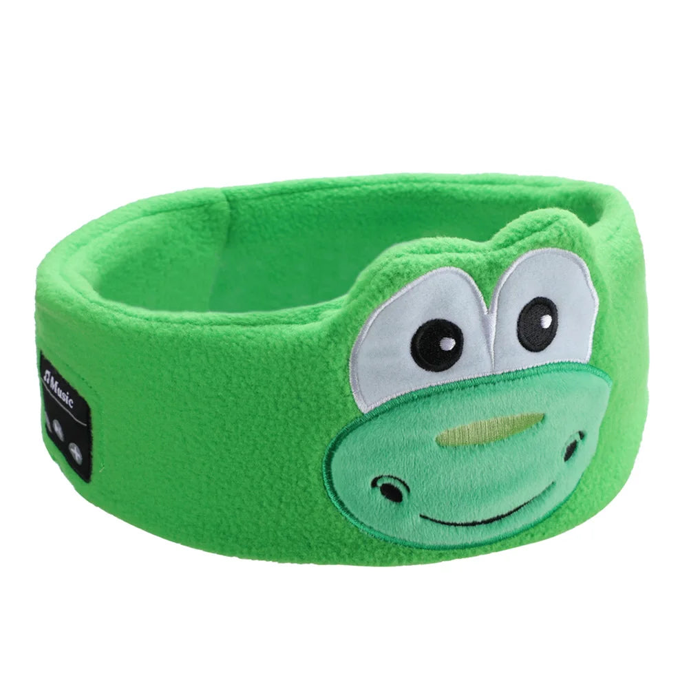 Wireless Bluetooth Sleeping Eye Mask with Integrated Headset for Travel Dinosaur Tidesmit