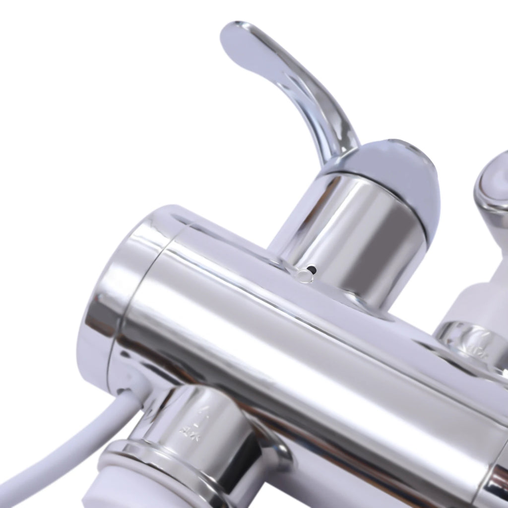 3000W Instant Electric Water Heater,360° Rotating Electric Faucet Through Heater W/ Shower,LCD Digital Display Screen