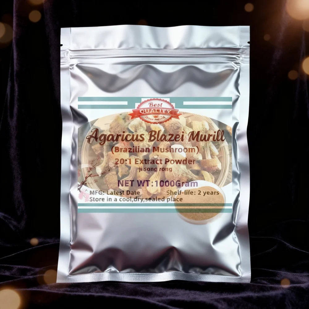 Factory customized packaging of pure natural Agaricus bisporus mushroom extract, 20:1 high content