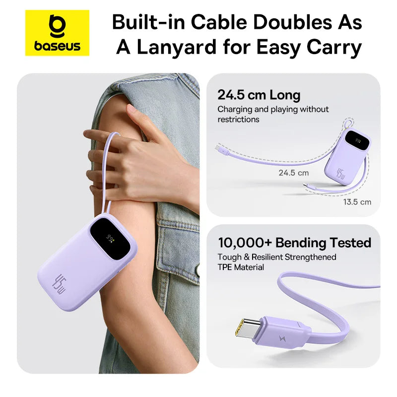 20000mAh Portable Charger with Fast Charging PD Power Delivery Tidesmit