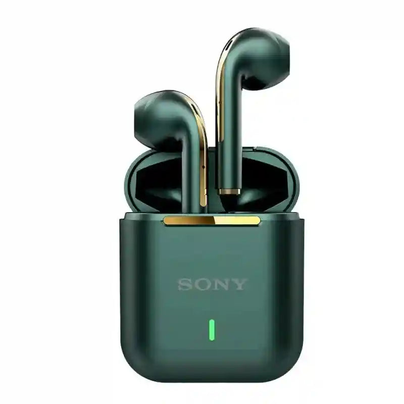 Wireless Headphones with Mic: Waterproof Sport Earbuds by Tidesmit green Tidesmit