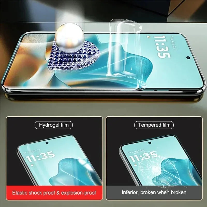 Oppo Screen Protector Hydrogel Film Full Coverage - 5 Pack Tidesmit