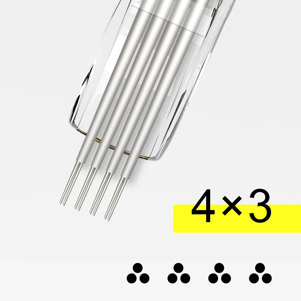 Tattoo Cartridge Needles - Sterilized Precision for PMU Machines Permanent Makeup Machines Tidesmit
