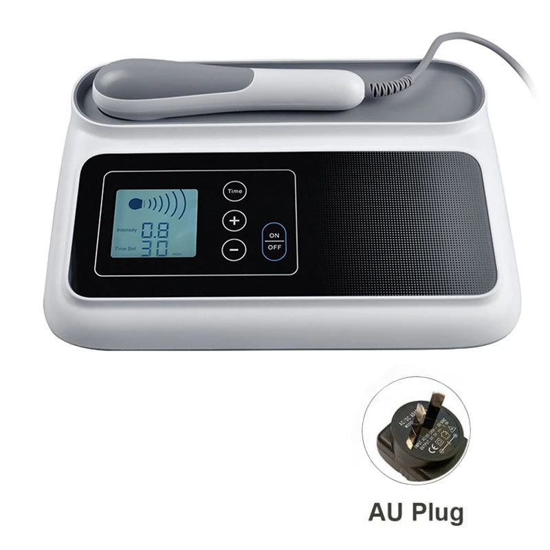 Ultrasonic Therapy Machine: 1MHz Deep Tissue Relief & Muscle Device Body Shaping Massage Equipment AU Plug Tidesmit