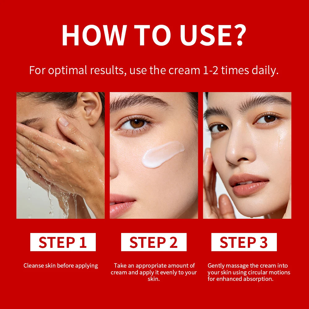 Face Skin Care Retinol Collagen Complex Cream Deeply Moisturizing Firming Nourishesing Smoothing Brightening Beauty Health